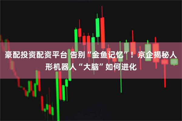豪配投资配资平台 告别“金鱼记忆”！京企揭秘人形机器人“大脑”如何进化